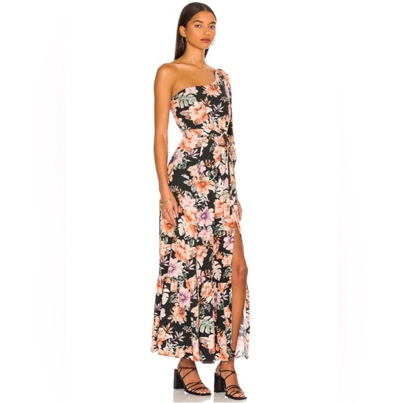 L*Space One Shoulder Josephine Floral Maxi Dress - Picture 8 of 12